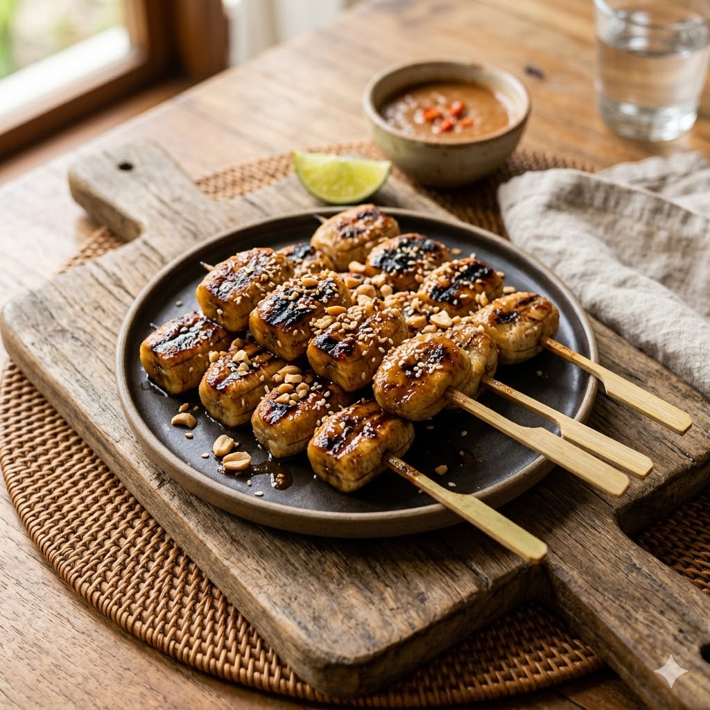 Grilled Banana Sate